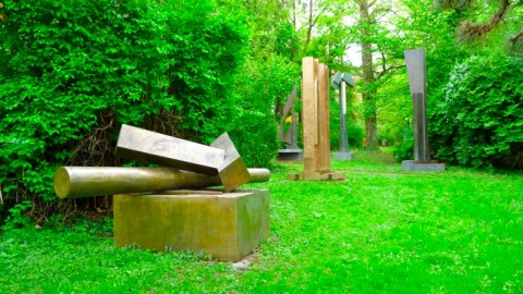 Hajek Skulpturenpark an der Hasenbergsteige in Stuttgart